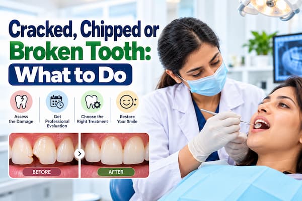 Cracked, Chipped or Broken Tooth: What to Do