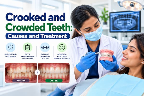 Crooked and Crowded Teeth: Causes and Treatment
