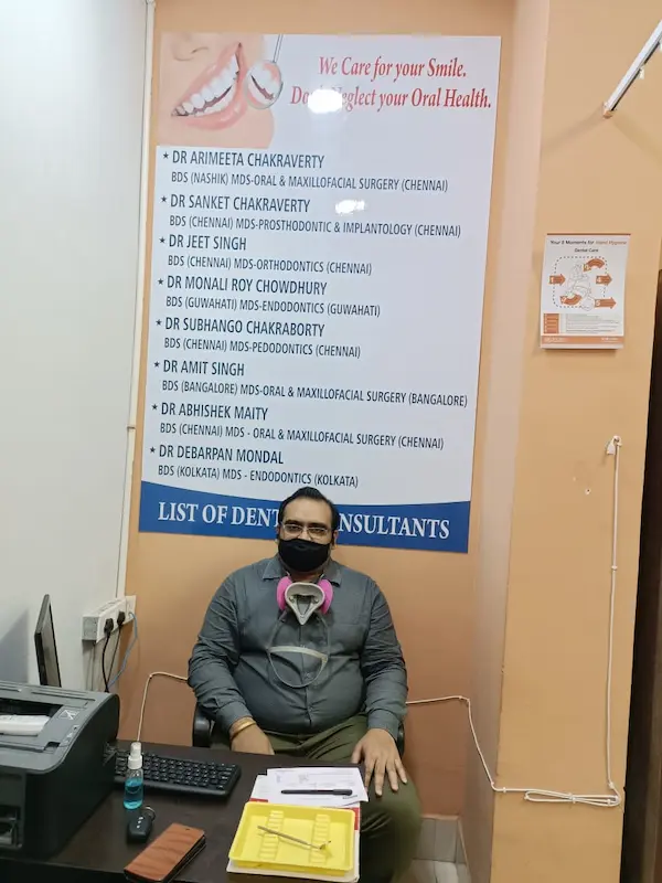 Dentist Consultation at Teeth Care Dental Clinic Charnock Kolkata