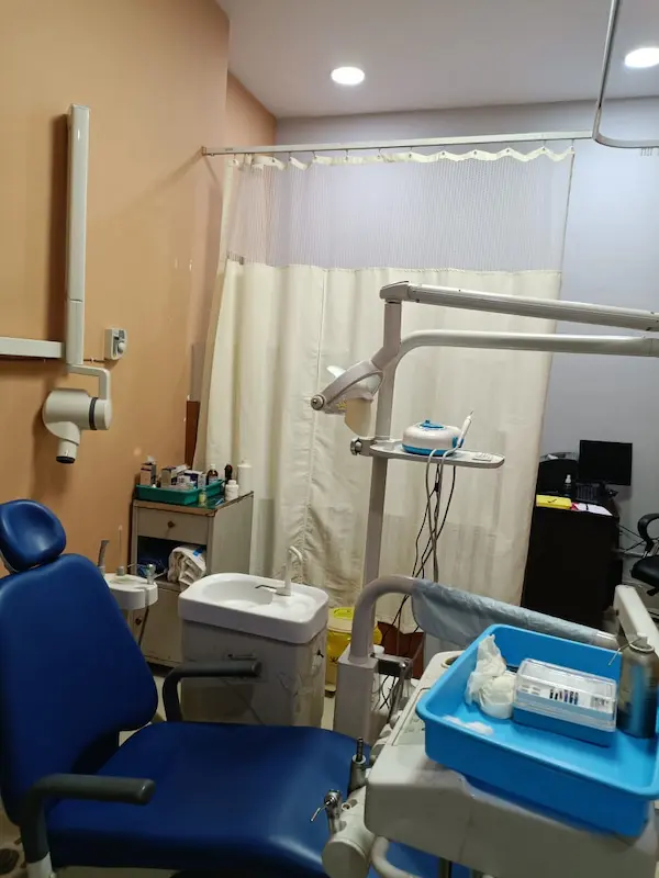 Dental Treatment Room at Teeth Care Clinic Charnock Newtown Kolkata