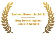 The best dental clinic in Kolkata has been awarded for his contribution in the field of dental implants.